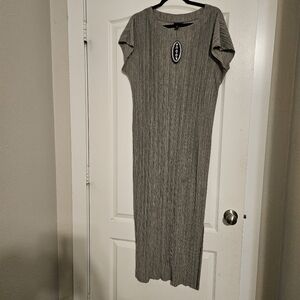 Scoop Women's Midi Dress with Dolman Sleeves Brand New